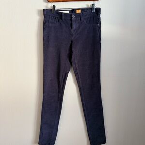 Pilcro Anthropologie Corduroy Skinny Pants Size 26